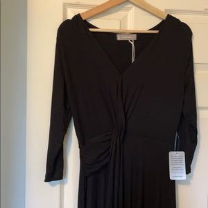 Everlane black midi dress, brand new, never worn